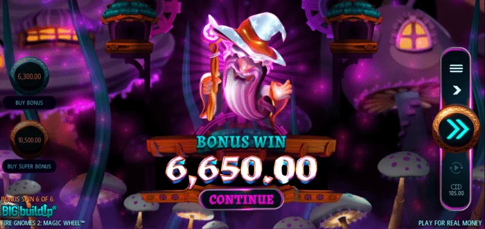 Fire Gnomes 2 Magic Wheel – bonusgevinst